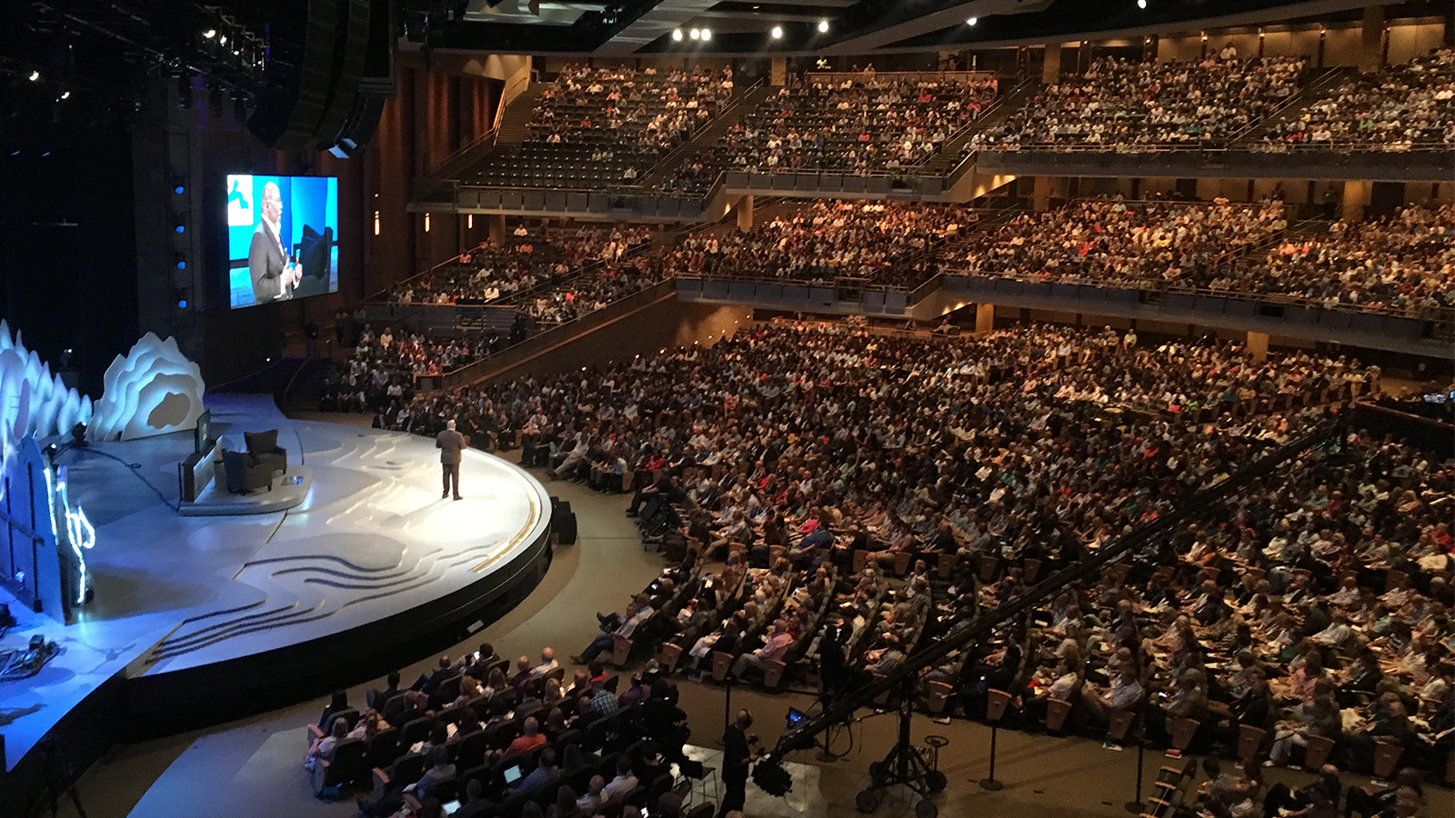 The main campus of Willow Creek Community Church in South Barrington, Ill. Photo courtesy of Global Leadership Summit