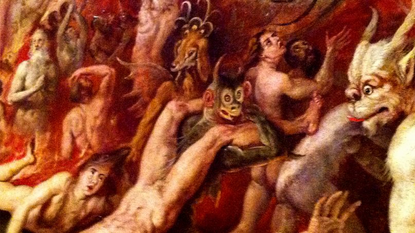 What was behind early depictions of hell? Photo by Erica Zabowski/Creative Commons