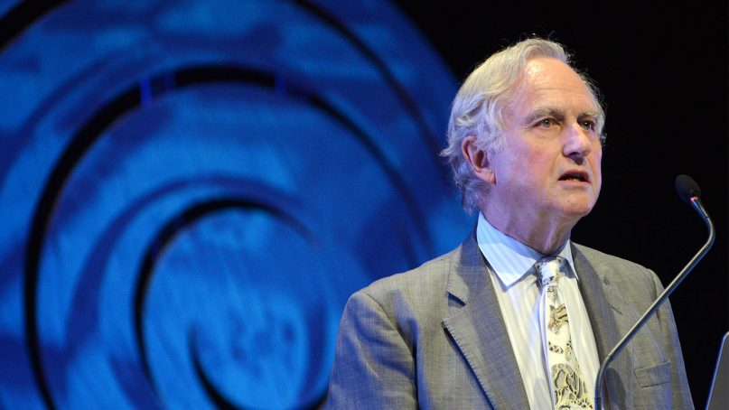 Richard Dawkins, one of the world’s most prominent atheists, speaks in Porto Alegre, Brazil, on May 25, 2015. Photo by Luiz Munhoz/Creative Commons