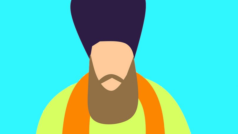 Hair, including beards, has a lot of significance for Sikhs. Image courtesy of Creative Commons