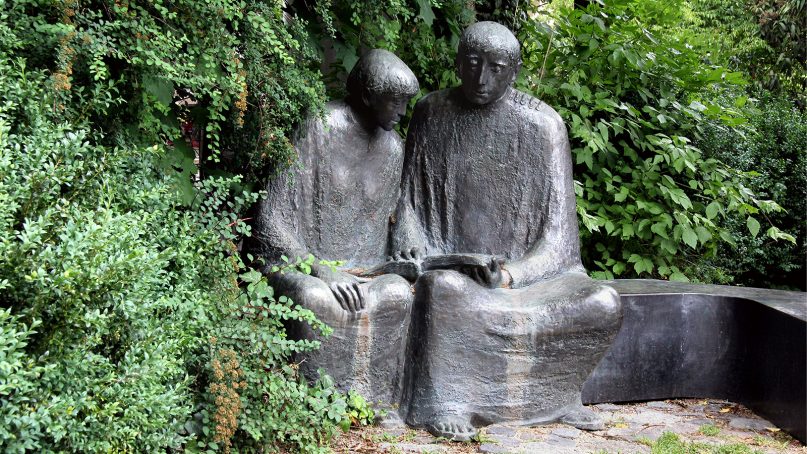 A sculpture of Meister Eckhart in Germany. Photo by Lothar Spurzem/Creative Commons