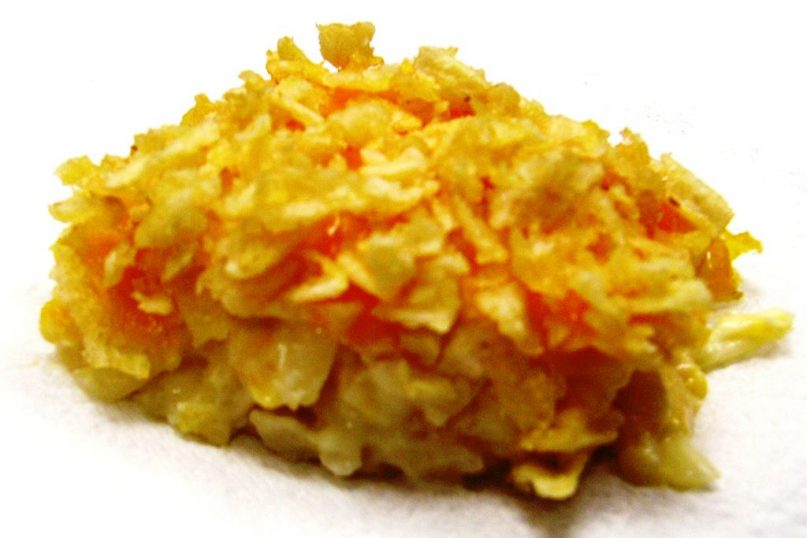I may not want a Mormon funeral, but Mormon funeral potatoes, as pictured here, are A-OK. In fact, they should be required. (Photo credit: WikiCommons.)