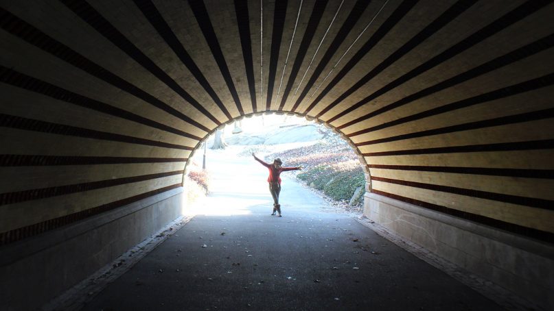 Reaching the light at the end of the tunnel, or glimpsing the center, might be completely up to the individual. Photo courtesy of Creative Commons