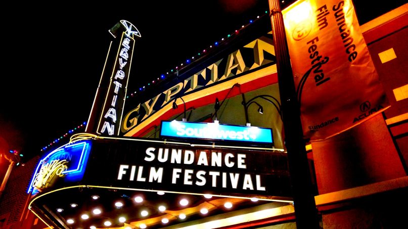 The Egyptian Theatre is an iconic venue of the annual Sundance Film Festival in Park City, Utah. Photo by Travis Wise/Creative Commons