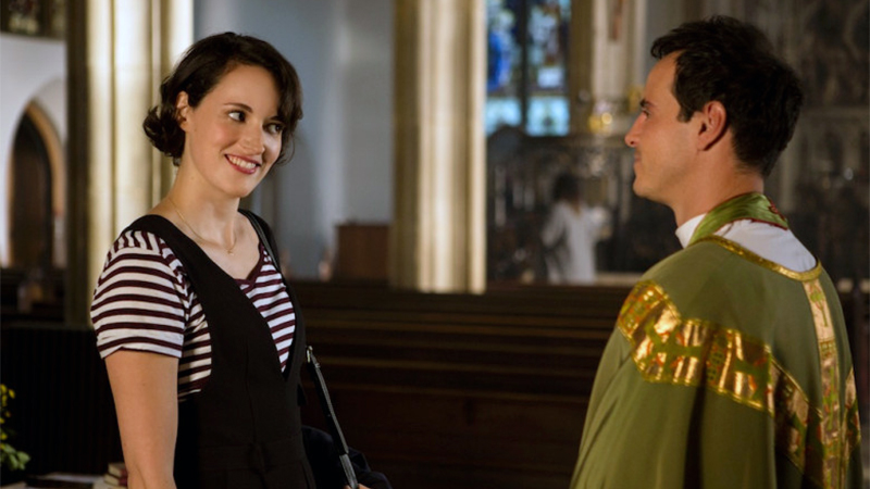 The priest and the 'Fleabag' forge mutual faith in Amazon comedy series