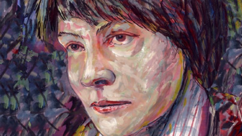 A painting of Iris Murdoch. Image by NCMallory/Creative Commons