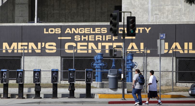 The Los Angeles County Sheriff's Men's Central Jail facility. (AP Photo/Damian Dovarganes, File)