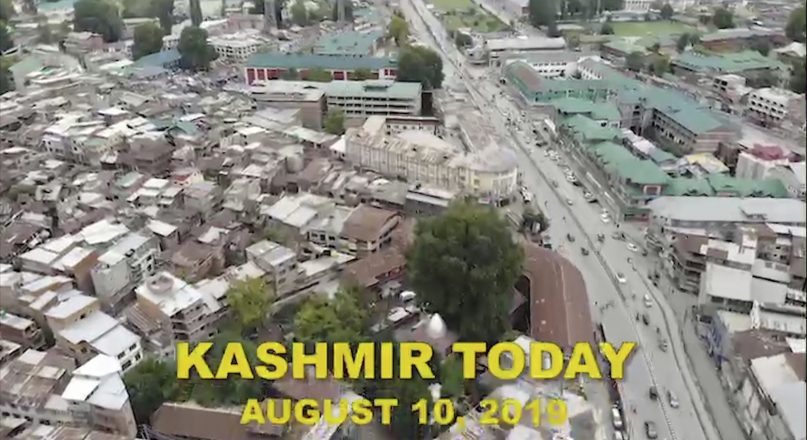 This image made from video released on Aug. 10, 2019, by the Jammu and Kashmir government purports  to show life returning to normal in Srinagar, Indian-controlled Kashmir. Prime Minister Narendra Modi’s Hindu nationalist-led government presented an order in Parliament Aug. 5 revoking the autonomy of India’s only Muslim-majority state, followed by a bill to split Jammu and Kashmir into two federal territories. On the eve of imposing this big political change, India shut down internet, phones and cable TV in the disputed region that is home to 12.5 million people. Officials have filled the void by circulating their own images and asserting the changes have widespread acceptance. But that portrayal hasn’t stood up to scrutiny, with independent news reports suggesting otherwise. (Jammu and Kashmir government via AP)