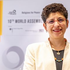The new Secretary General Religions for Peace, Dr. Azza Karam. Photo by Christian Flemming/Religions for Peace
