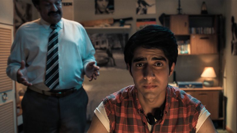 Kulvinder Ghir, left, as Malik and Viveik Kalra as Javed in New Line Cinema’s “Blinded by the Light,” a Warner Bros. Pictures release. Photo courtesy of Warner Bros. Pictures