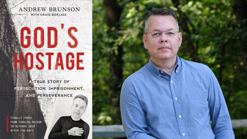 “God’s Hostage: A True Story of Persecution, Imprisonment and Perseverance” and author Andrew Brunson. Photo by Tim Galyean Photography