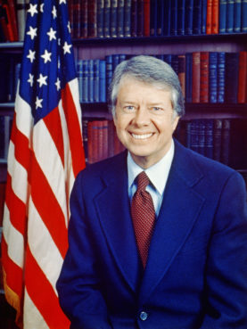 Portrait of President Jimmy Carter on Jan. 31, 1977. Photo by Karl Schumacher/LOC/Creative Commons