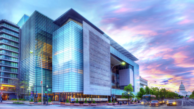 The Newseum in Washington will close on Dec. 31, 2019. Photo by Maria Bryk/Newseum