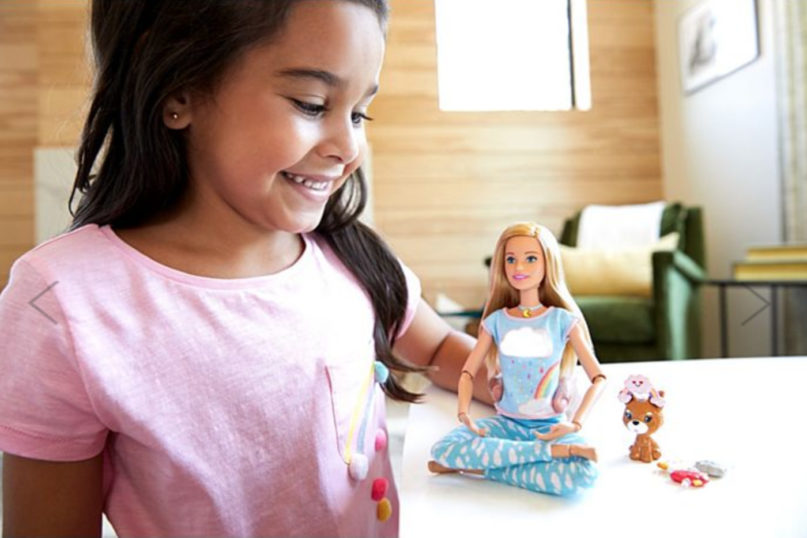 Promotional photo for the new Barbie Wellness dolls. Photo courtesy of Mattel