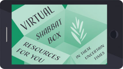 Virtual Shabbat Box. Courtesy image