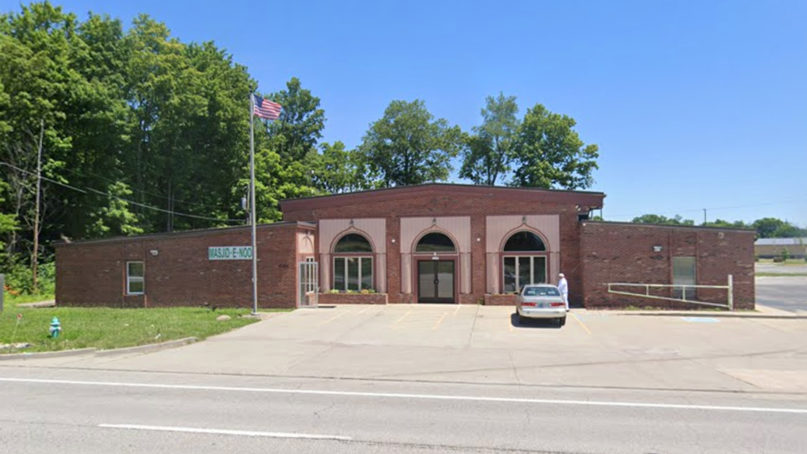 Shots were fired at Masjid-E-Noor on May 24, 2020, in Indianapolis. Image via Google Maps