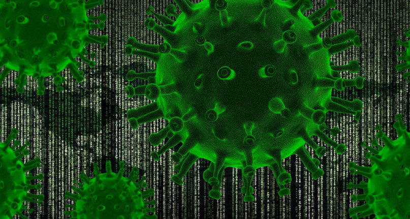 There are many conspiracy theories about the coronavirus. Image by Omni Matryx/Pixabay/Creative Commons
