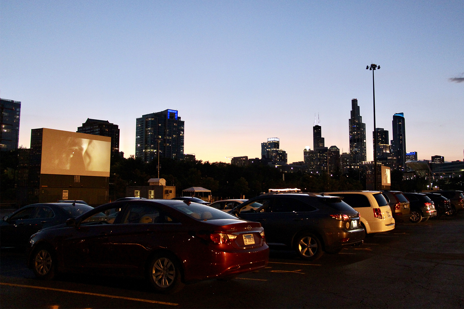 Chicago’s Soldier Field rolls out blue carpet for drive-in screening of movie ‘Fatima’