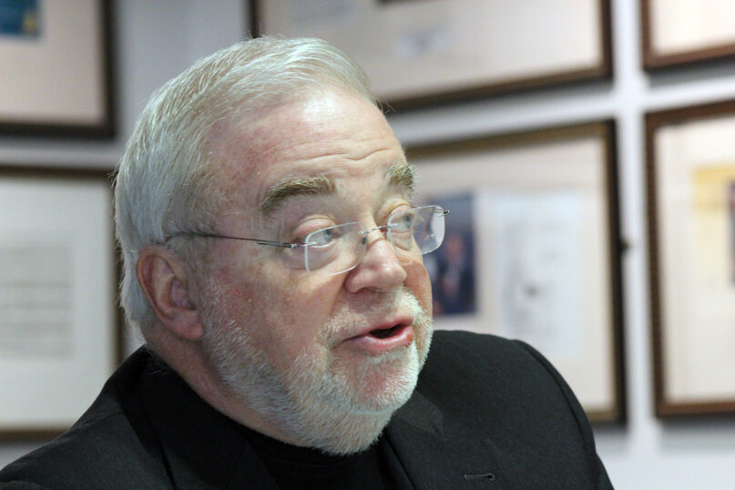 The Rev. Jim Wallis, founder of Sojourners, in 2014. RNS photo by Adelle M. Banks