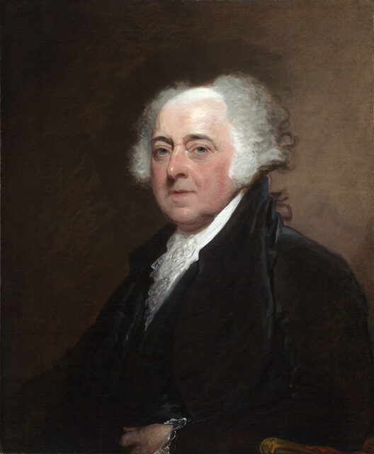 Portrait of John Adams, circa 1800/1815. Image by Gilbert Stuart/Creative Commons
