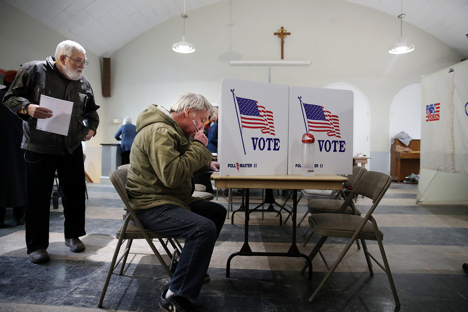 Voting while God is watching does using churches as polling stations