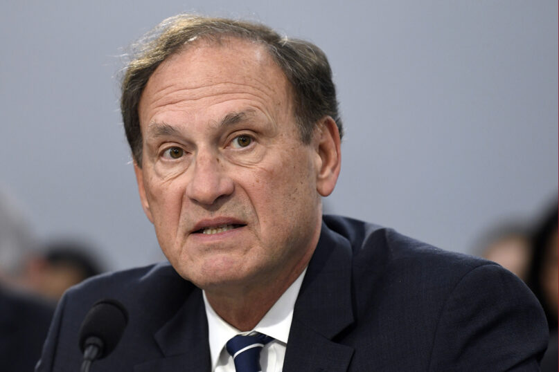 In this March 7, 2019, file photo, Supreme Court Justice Samuel Alito testifies before the House Appropriations Committee on Capitol Hill in Washington. (AP Photo/Susan Walsh, File)