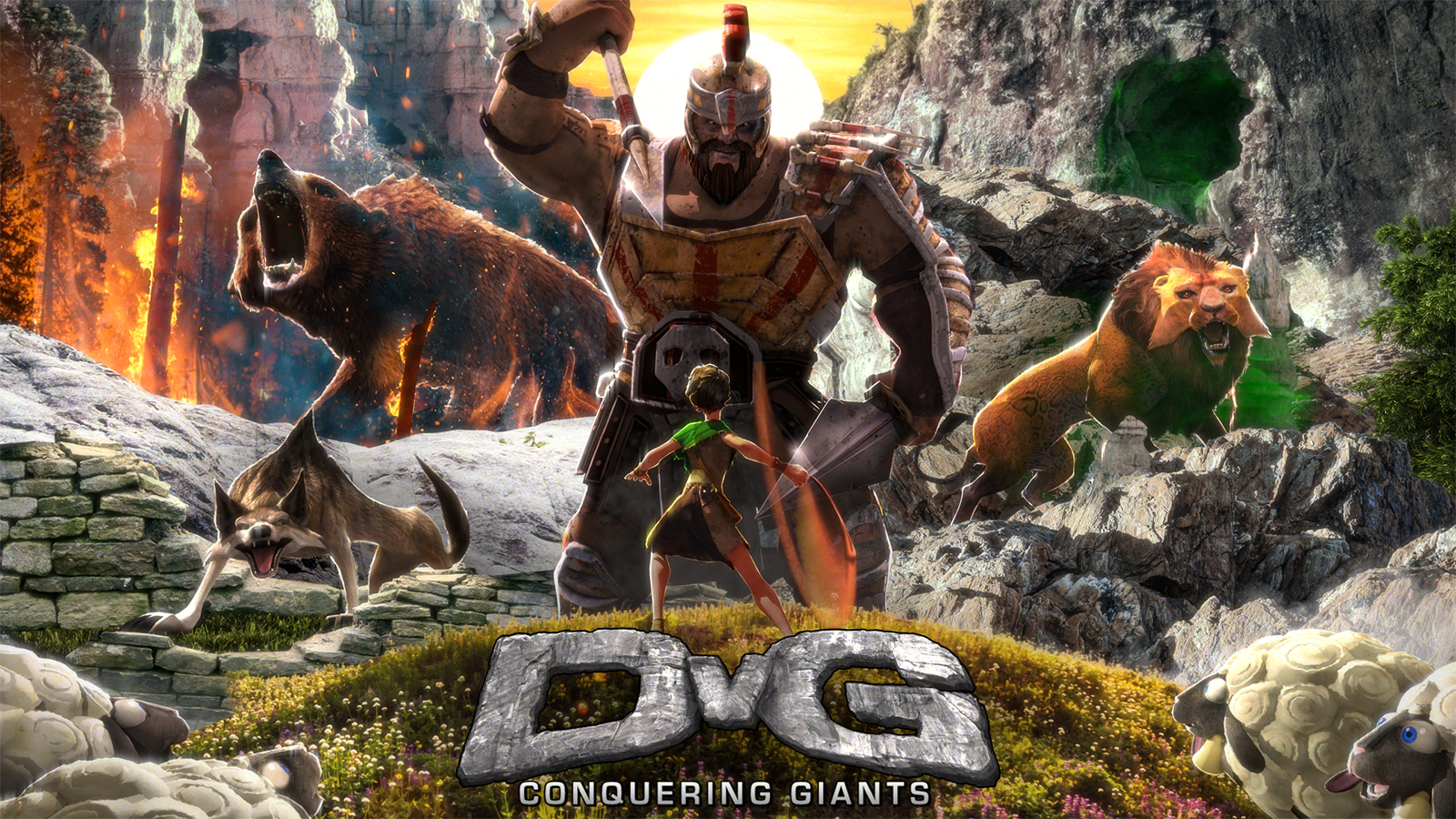 New VR game lets kids, adults face-off against Goliath
