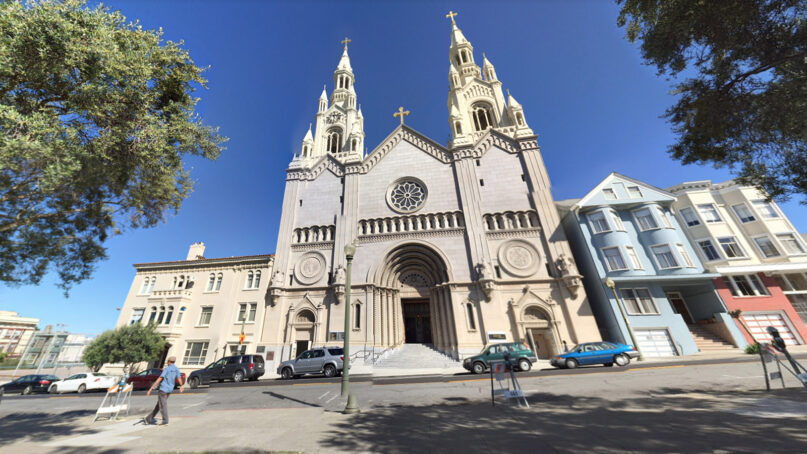 Saints Peter & Paul Church in San Francisco. Photo courtesy of Google Maps