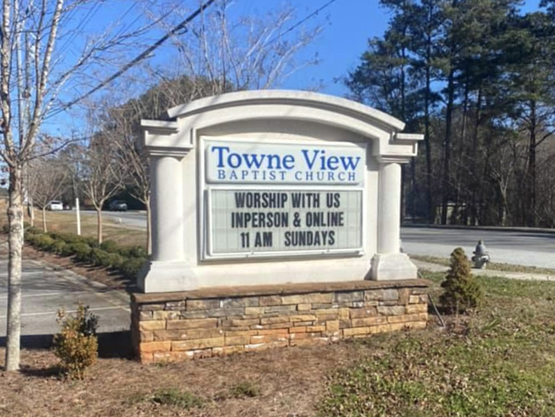 Towne View Baptist Church in Kennesaw, Georgia, was one of four churches disfellowshipped by the Southern Baptist Convention’s Executive Committee on Feb. 23, 2021. Photo by Maina Mwaura