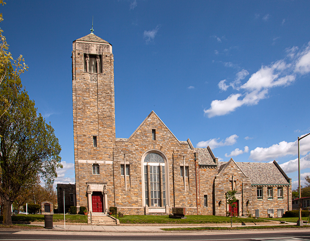 Sixth Presbyterian Church, 3413 16th. © Joel Hoffman, courtesy DC History Center