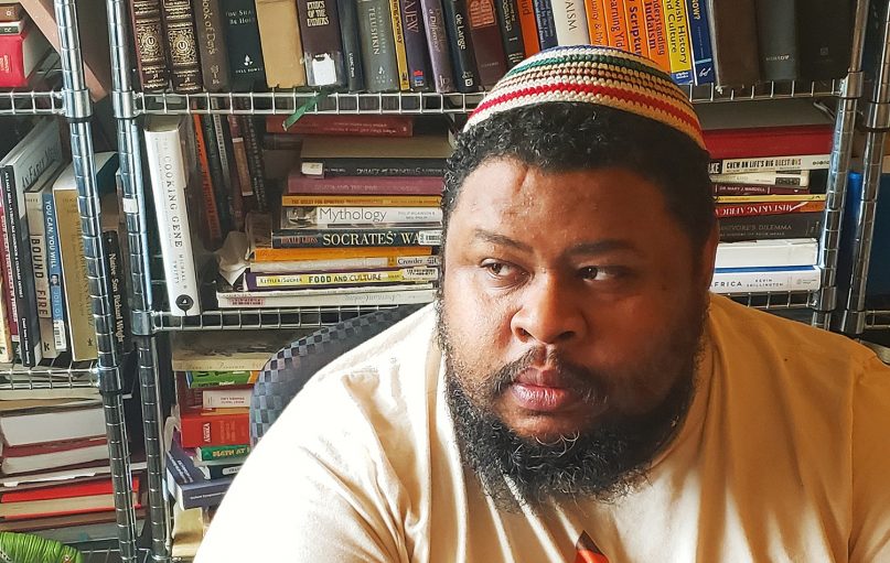 Michael Twitty converted to Judaism when he was 25, feeling that his ancestry as an Afridan American connects in many ways to the history of the Jewish population. Image courtesy of Michael Twitty