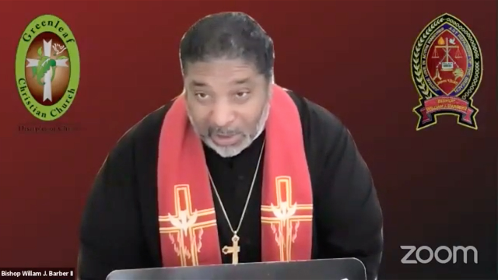 William Barber preaches at Easter vigil service spotlighting Christian Palestinians