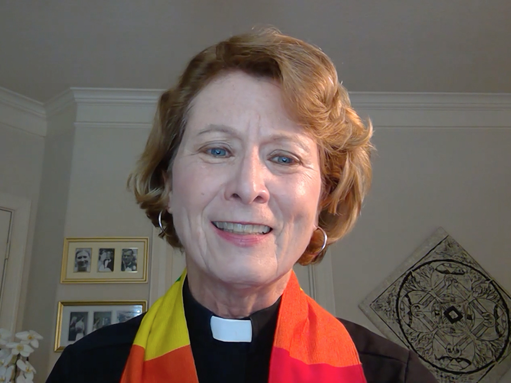 The Rev. Diane McGehee. Video screengrab