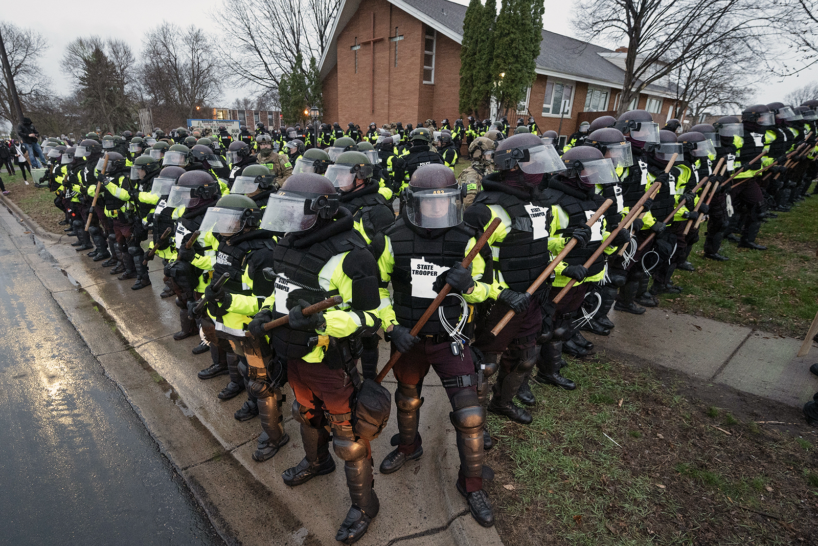 Minnesota churches caught in standoffs between protesters and police