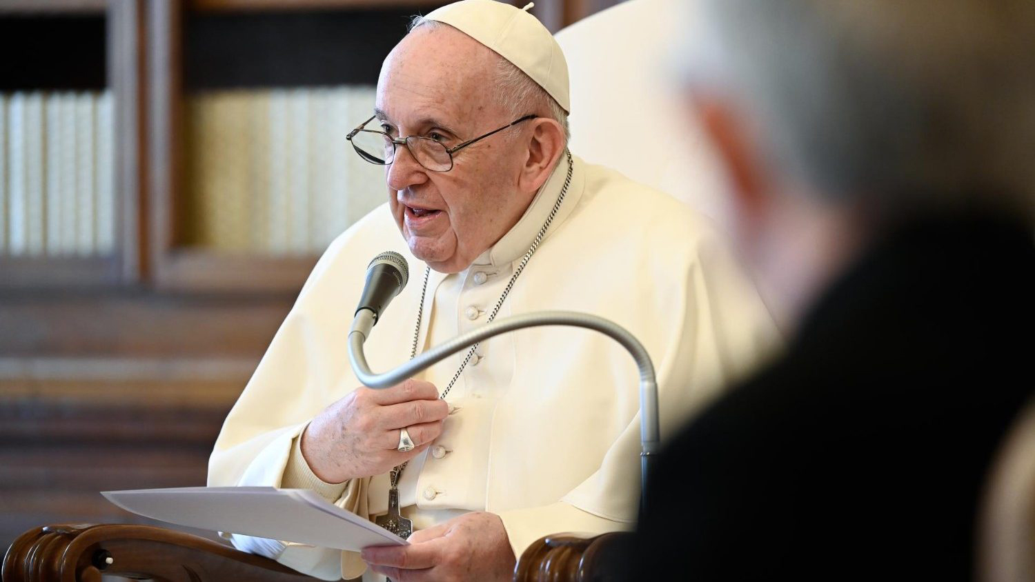 At online symposium, Pope Francis says religions can eradicate sexual abuse together
