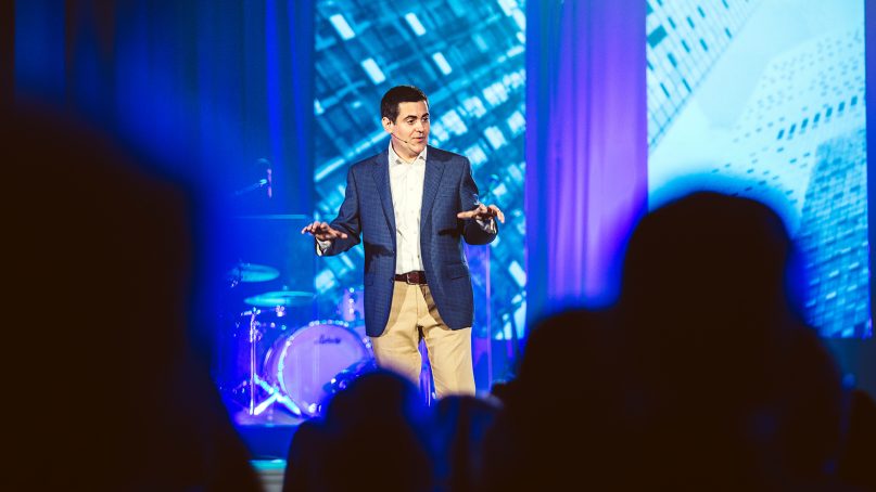 Russell Moore while president of the Southern Baptist Convention’s Ethics & Religious Liberty Commission. Photo courtesy of ERLC