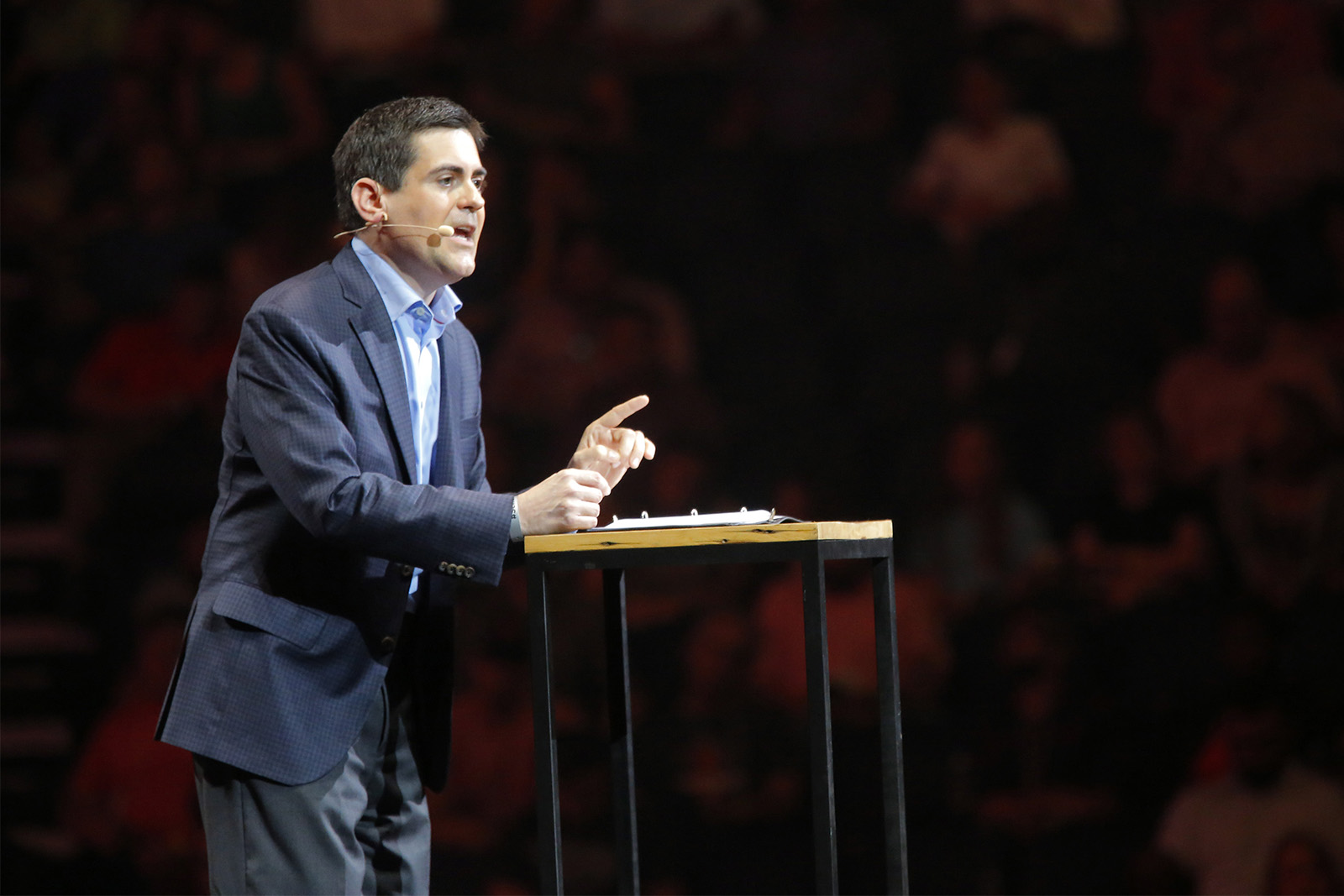 Russell Moore while president of the Southern Baptist Convention’s Ethics and Religious Liberty Commission. Photo by Susan Whitley/NAMB, courtesy of ERLC