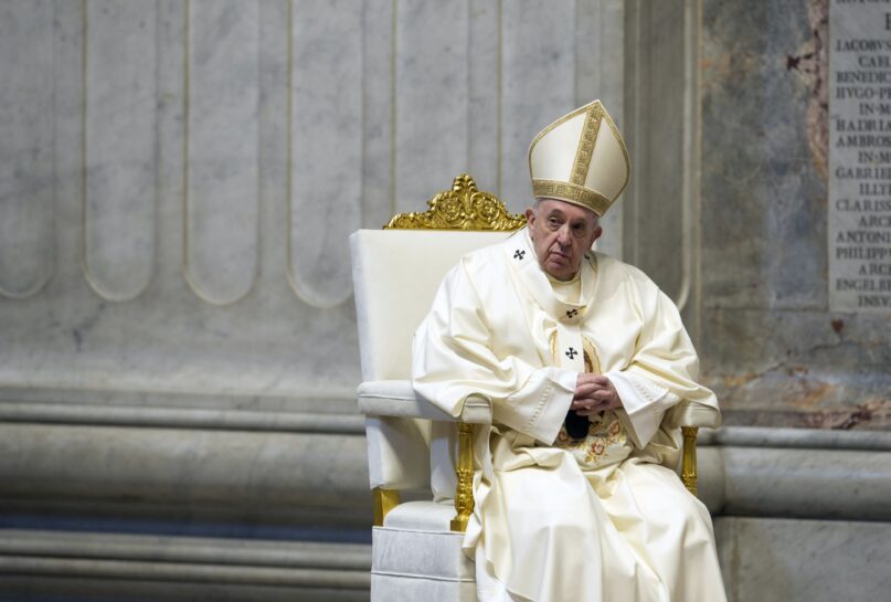 Pope Francis is presiding over a divided church. (Grzegorz Galazka/Mondadori Portfolio via Getty Images)