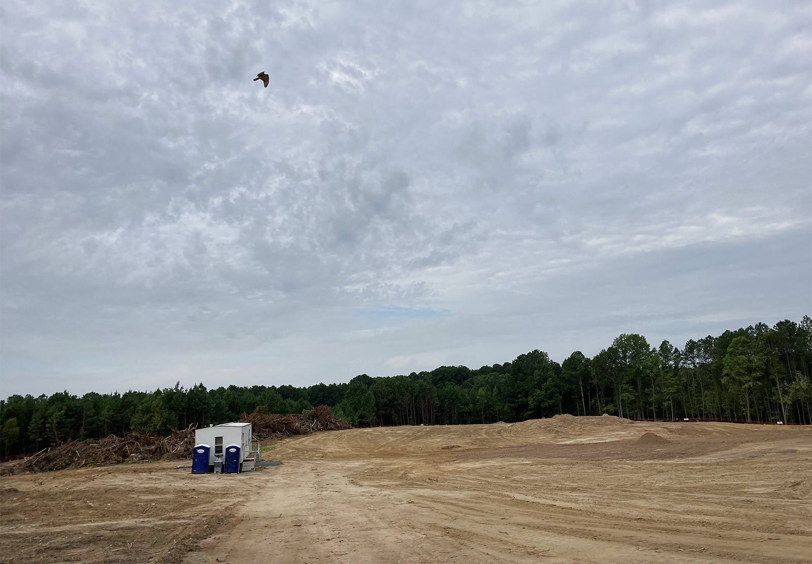 Construction has begun on the the new location for Mother Teresa Catholic Church in Cary, North Carolina. RNS photo by Yonat Shimron