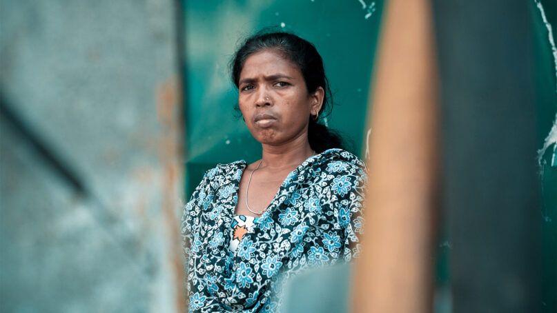 Soni Sori, shown in September 2011, is a tribal activist and human rights defender who has advocated for the rights of Indigenous people and women in Chhattisgarh, India, for decades. Photo by Garima Jain/Tehelka, courtesy of Outlook India