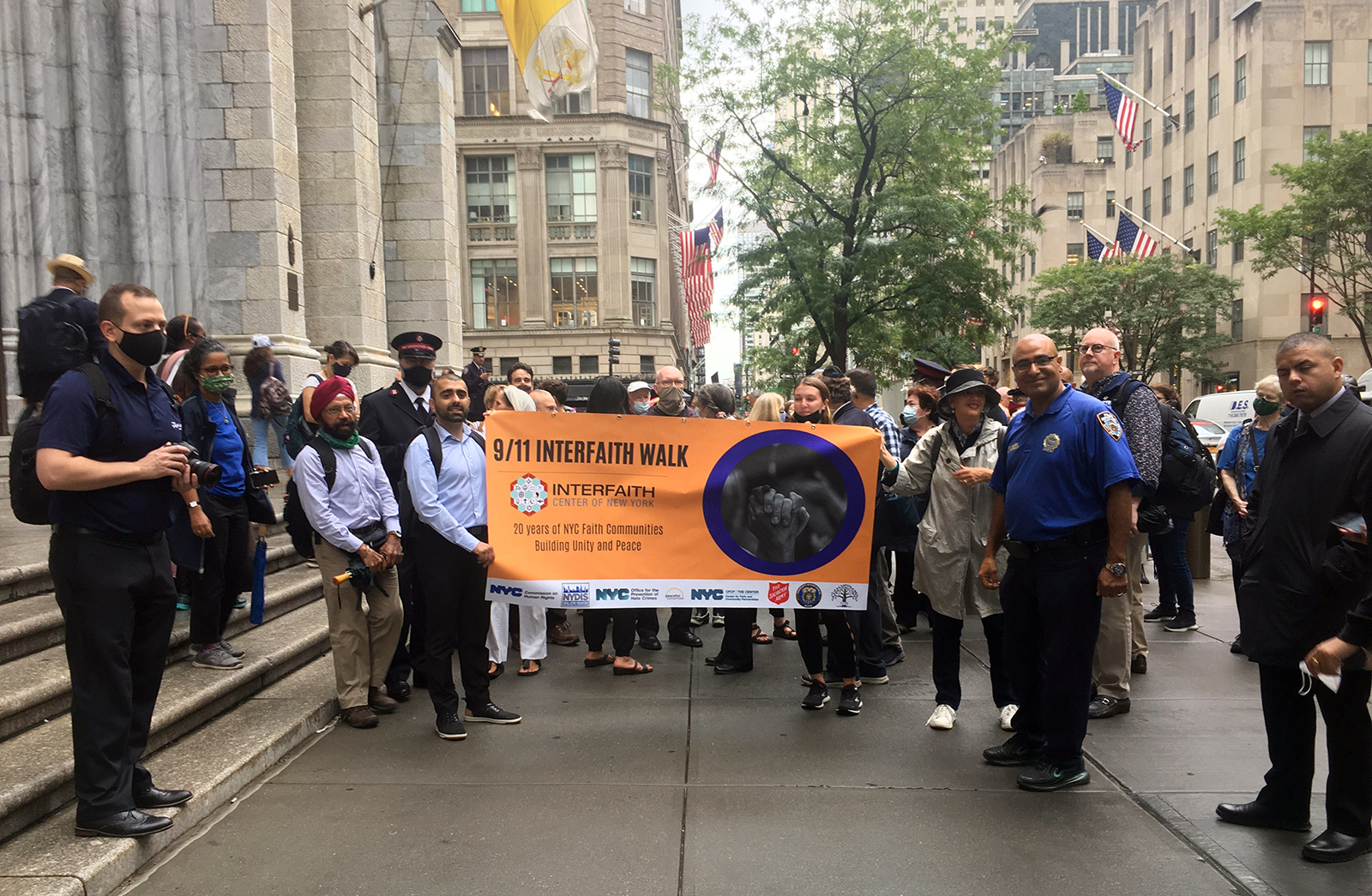 New York pilgrimage celebrates interfaith solidarity in lead-up to 9/11 anniversary