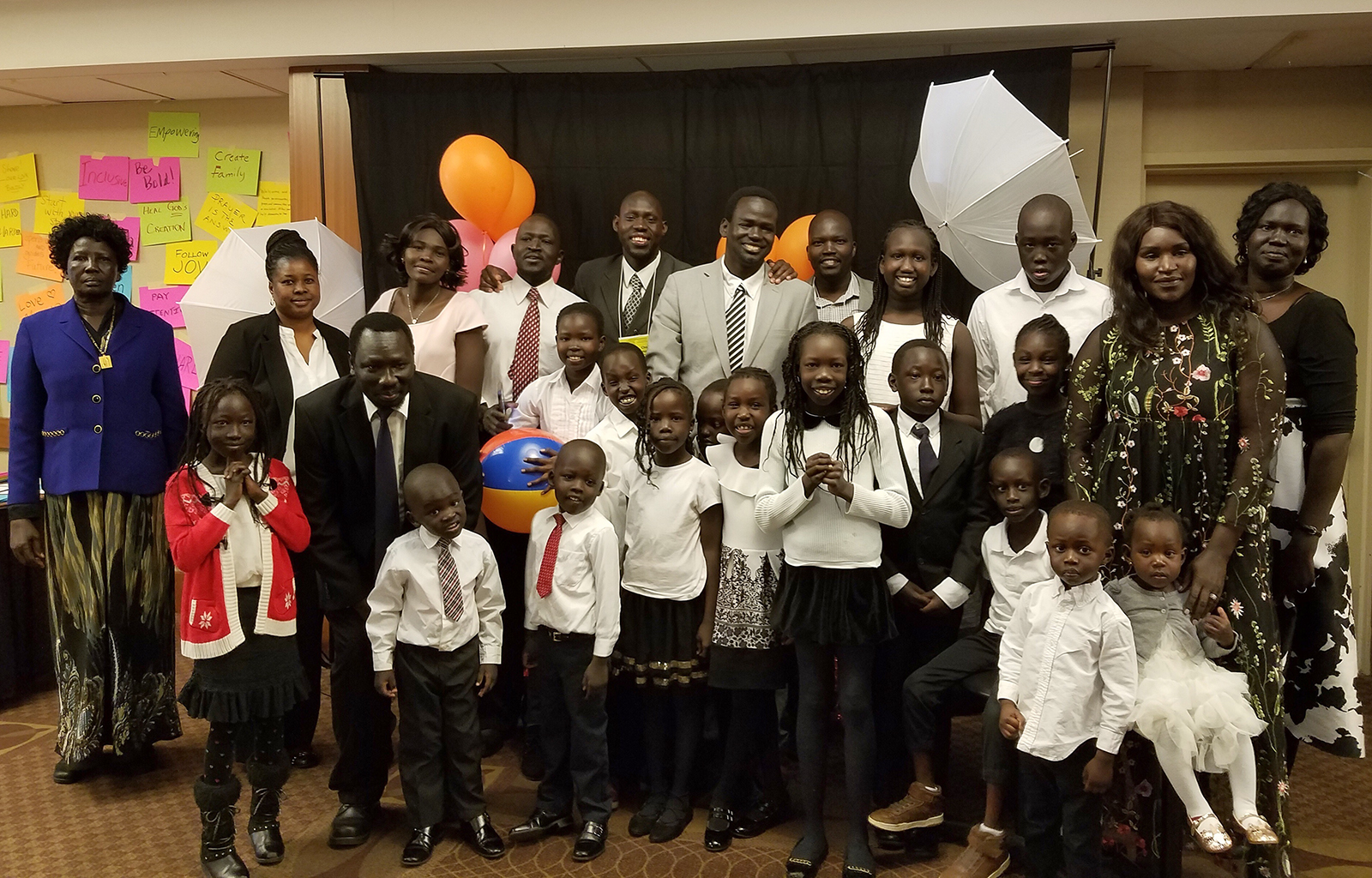 By resolution, the 151st Convention of the Diocese of Central New York recognized Diangdit Chapel, a congregation rooted in Syracuse’s South Sudanese refugee community, as a Mission Chapel of the Diocese. Photo provided by the Diocese of Central New York