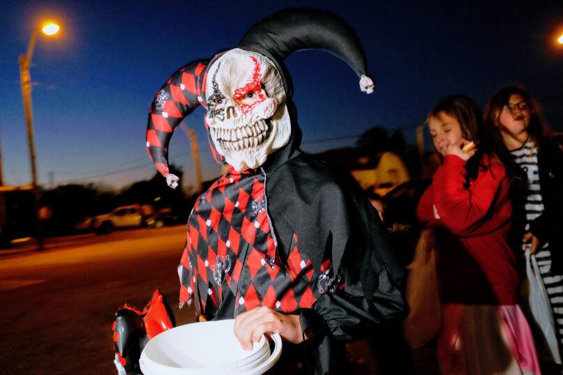 Children attend a trunk-or-treat in western Nebraska in 2017. Photo by shannonpatrick17/Flickr/Creative Commons (CC-BY-2.0)