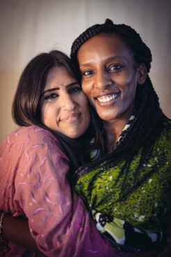 Naghmeh Panahi and Mariam Ibraheem. Courtesy photo