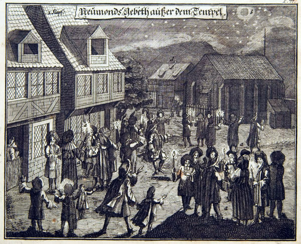A depiction of Rosh Hodesh in a German book published in 1724. Image courtesy of Creative Commons