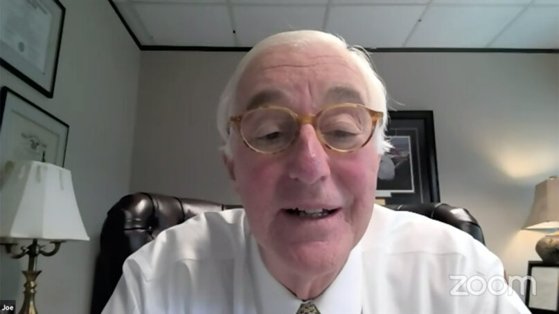 Joe Knott speaks during a virtual special meeting of the Southern Baptist Convention’s Executive Committee, Oct. 5, 2021. Video screen grab
