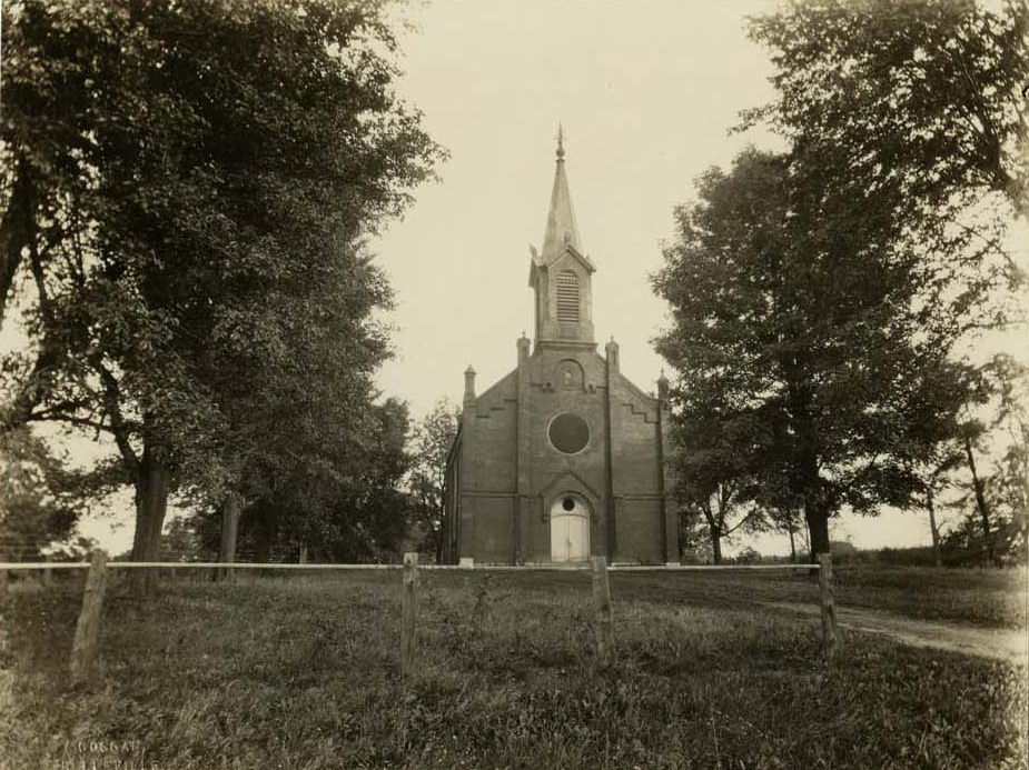 The old Shiloh United Methodist Church in Shiloh, Illinois. Photo courtesy of Shiloh UMC