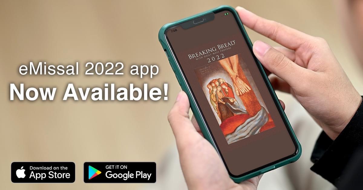 Breaking Bread 2022 eMissal Catholic app is now available