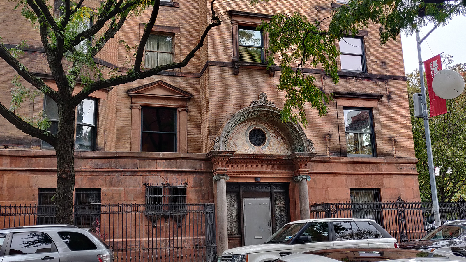 The former Synagogue for the Commandment Keepers Ethiopian Hebrew Congregation of the Living God Pillar & Ground of Truth, Inc. in Harlem, New York, on Nov. 2, 2021. The property is now owned by English poet James Fenton and his partner Darryl Pinckney. It is being renovated for them. RNS photo by Nidhi Upadhyaya