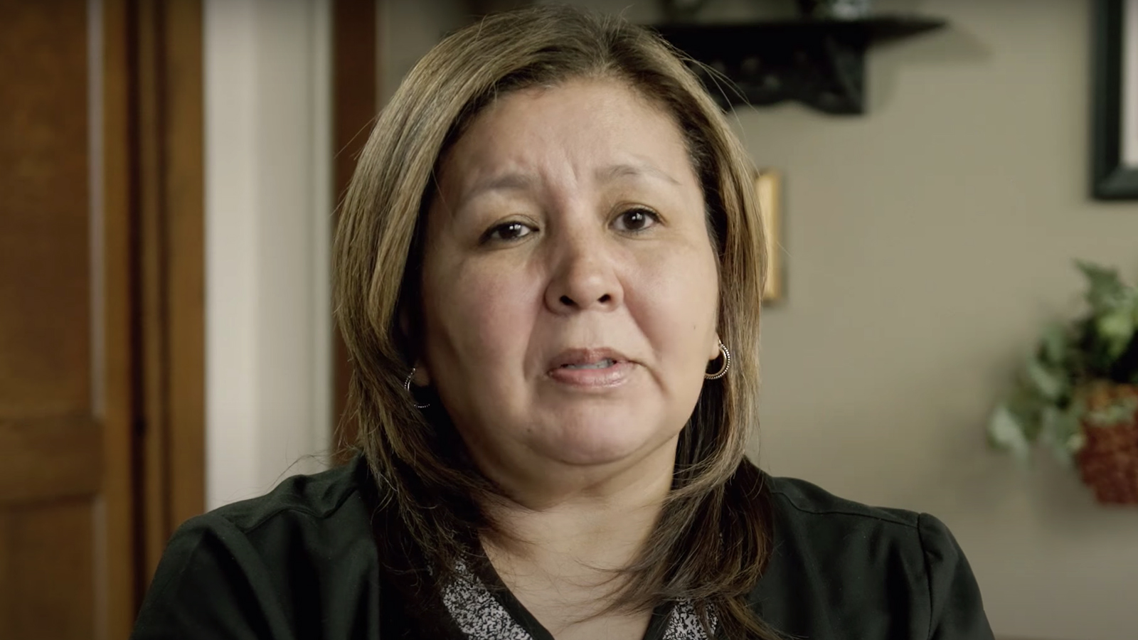 Nurse Sandra Rojas in a video by Alliance Defending Freedom. Video screengrab